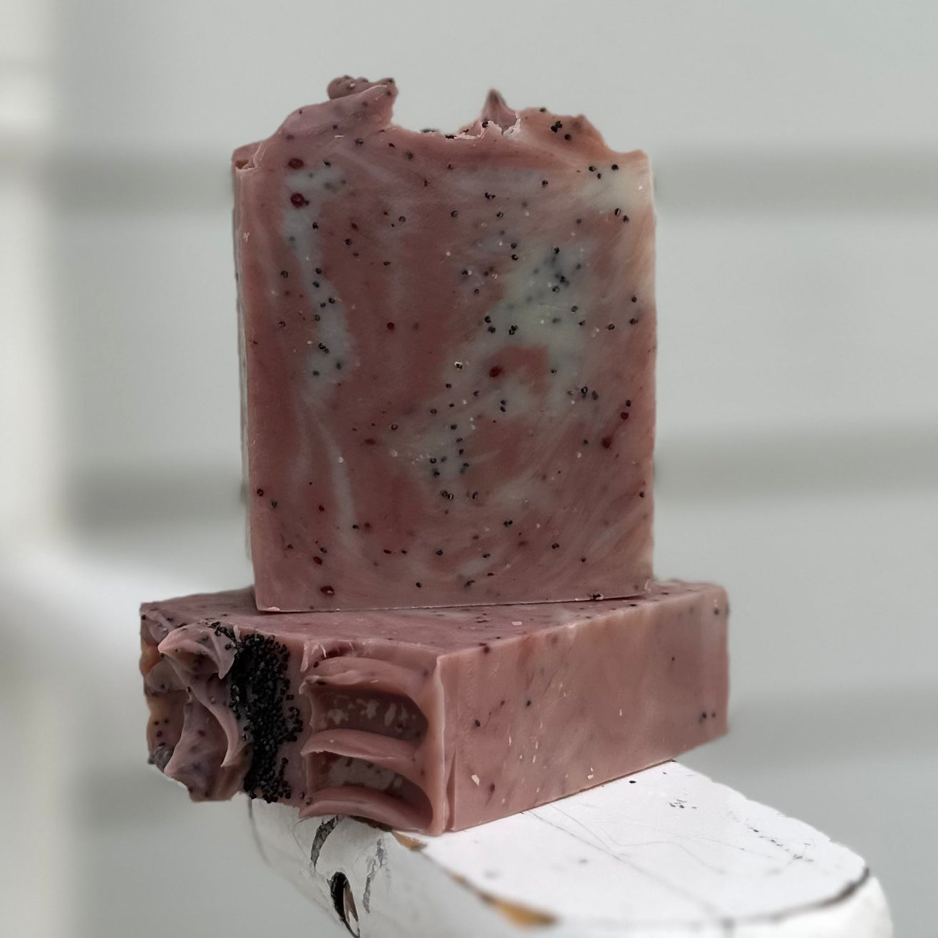 DRAGON FRUIT SWIRL TALLOW SOAP